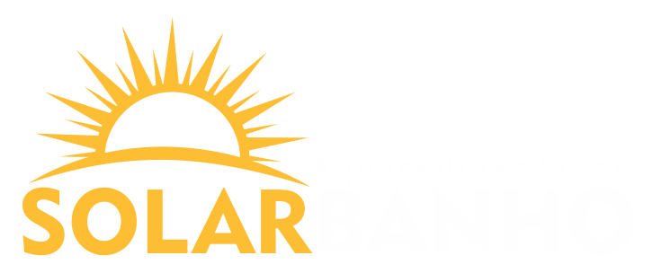 logo solar banho branco